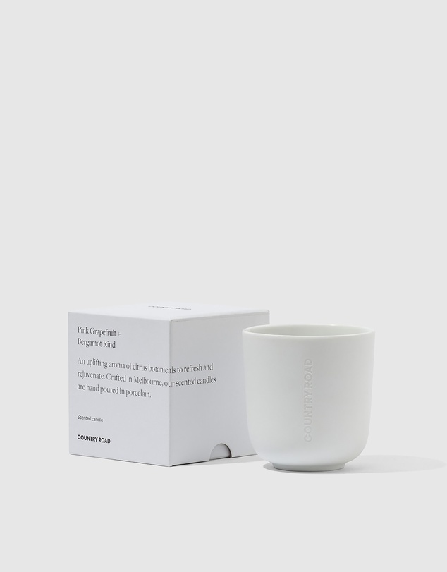 Country Road Pink Grapefruit + Bergamot Rind Small Candle