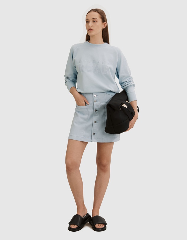 Country Road Australian Cotton Corset Waist Mini Skirt