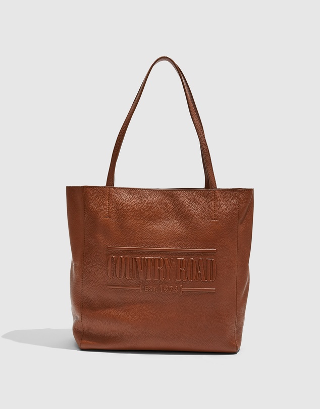 Country Road Heritage Leather Shopper