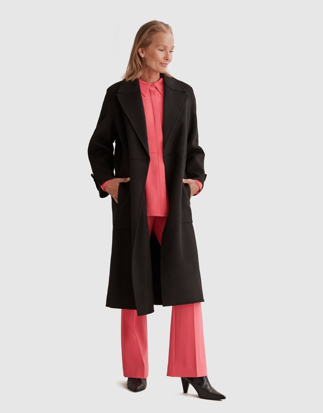 Country Road Longline Crepe Shirt