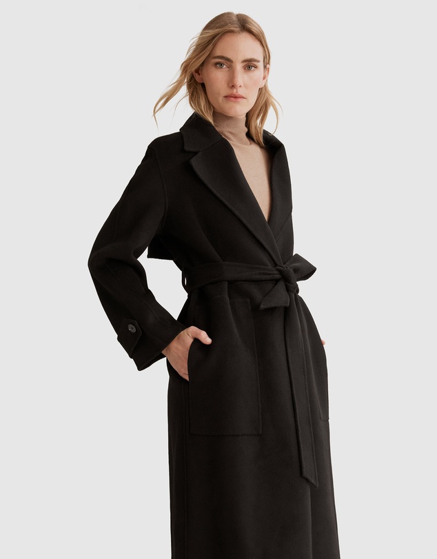 Country Road Belted Soft Coat