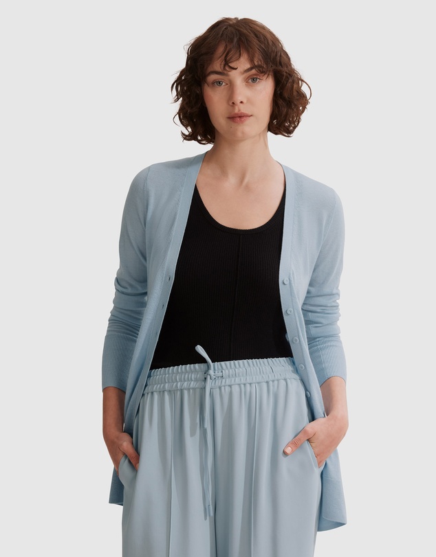 Country Road Australian Merino Wool Silk Cardigan