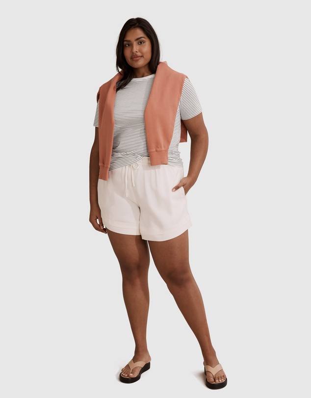 Country Road Australian Cotton Stripe Basic Cotton T-Shirt