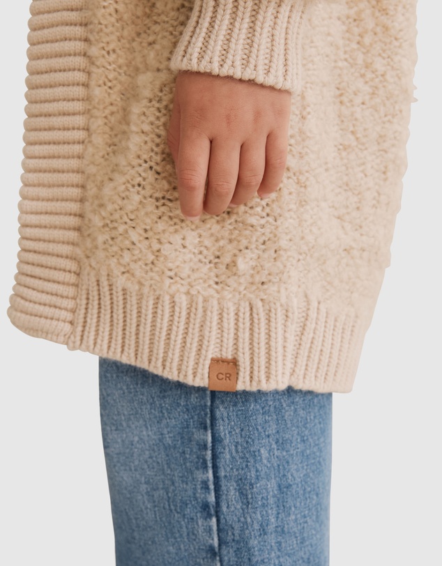 Country Road Boucle Knit Cardigan