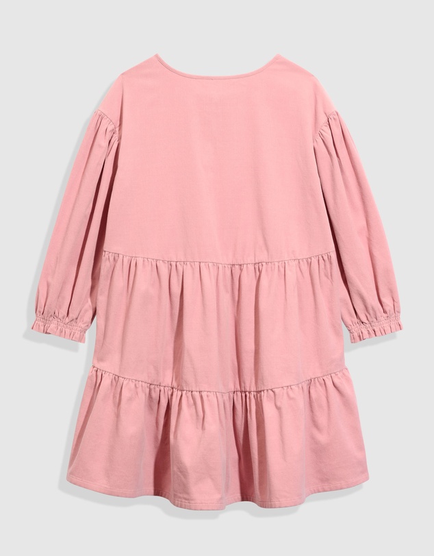 Country Road Tiered Cord Dress