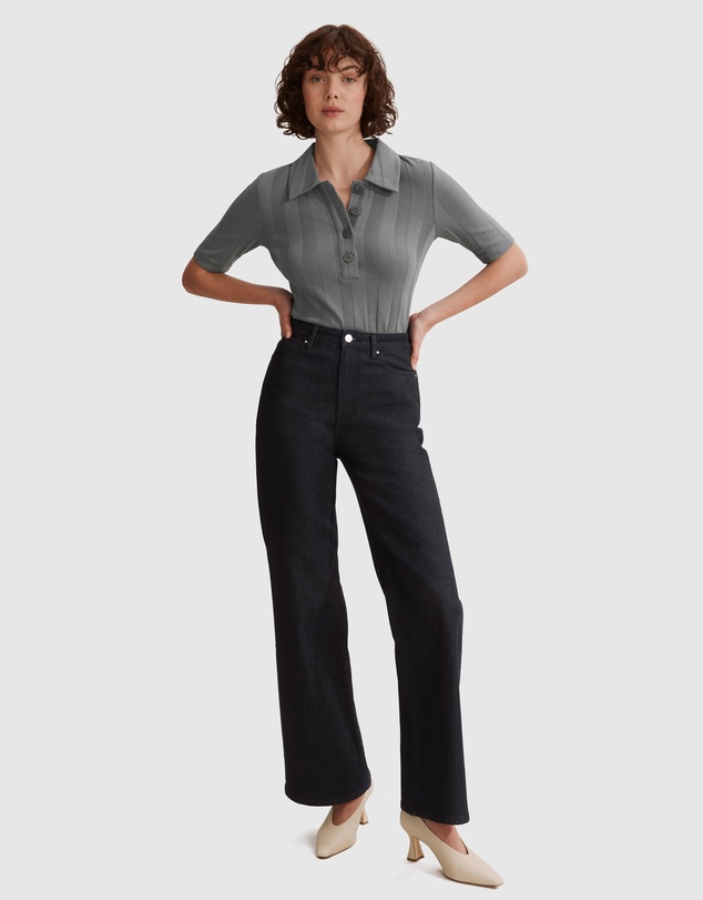 Country Road Cotton Modal Rib Polo