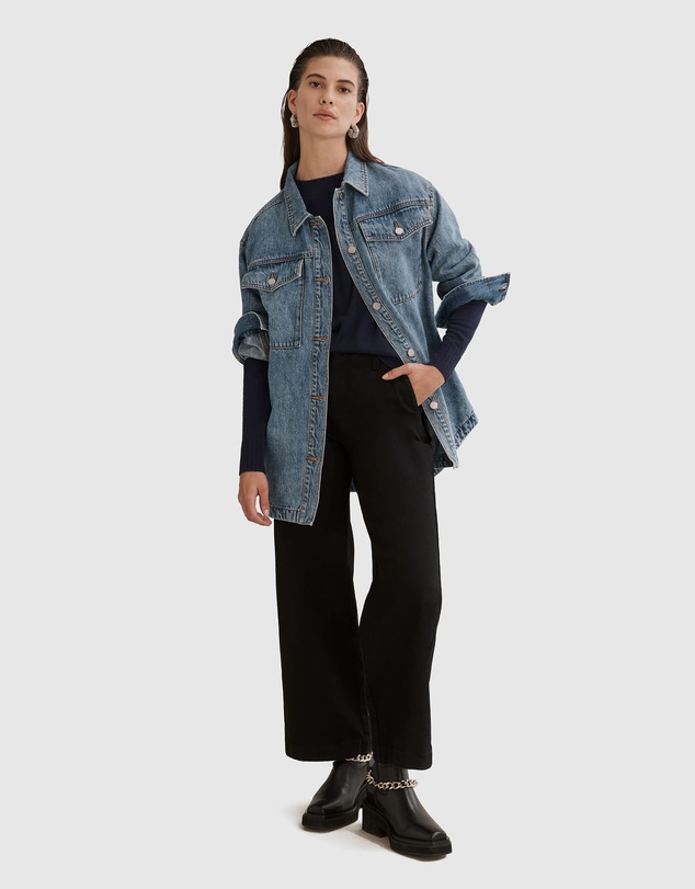 Country Road Verified Australian Merino Wool Crew Neck Knit