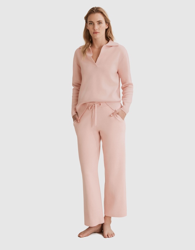 Country Road Lounge Collared Knit