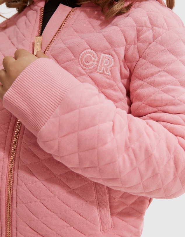 Country Road Australian Cotton Quilted Hooded Sweat