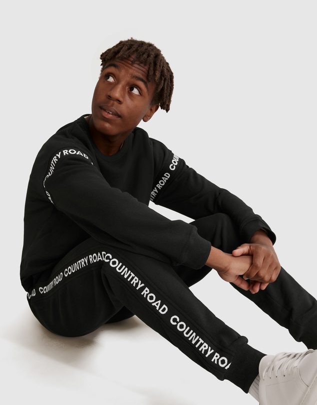 Country Road Towards Circularity - Teen Recycled Cotton Logo Sweat Pant