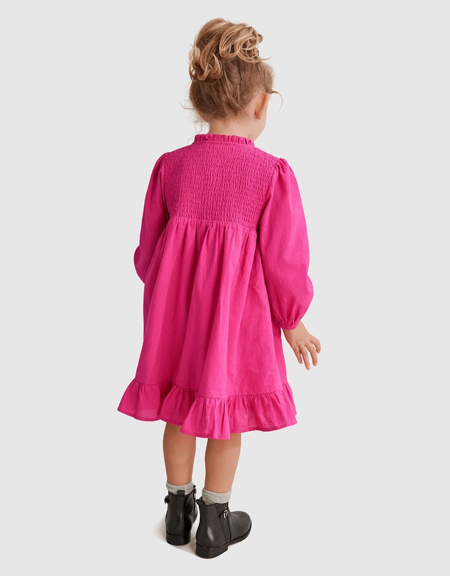 Country Road Dobby Frill Dress