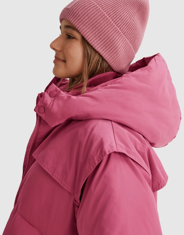 Country Road Teen Recycled Polyester Oversized Quilt Puffer Jacket