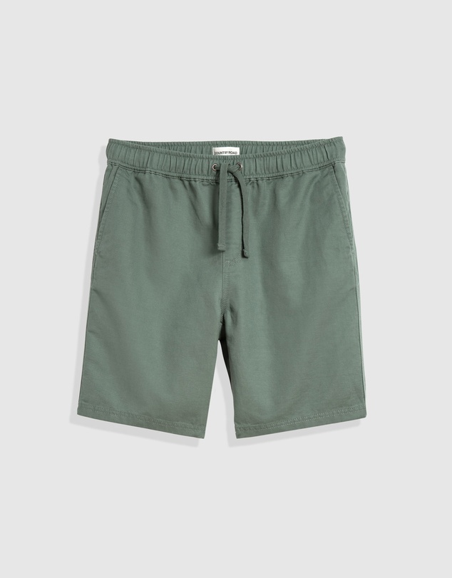 Country Road Teen Drawcord Linen Short