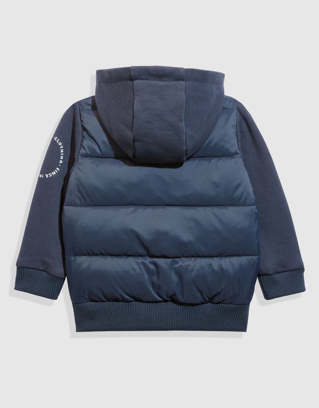 Country Road Puffer Sweat Jacket