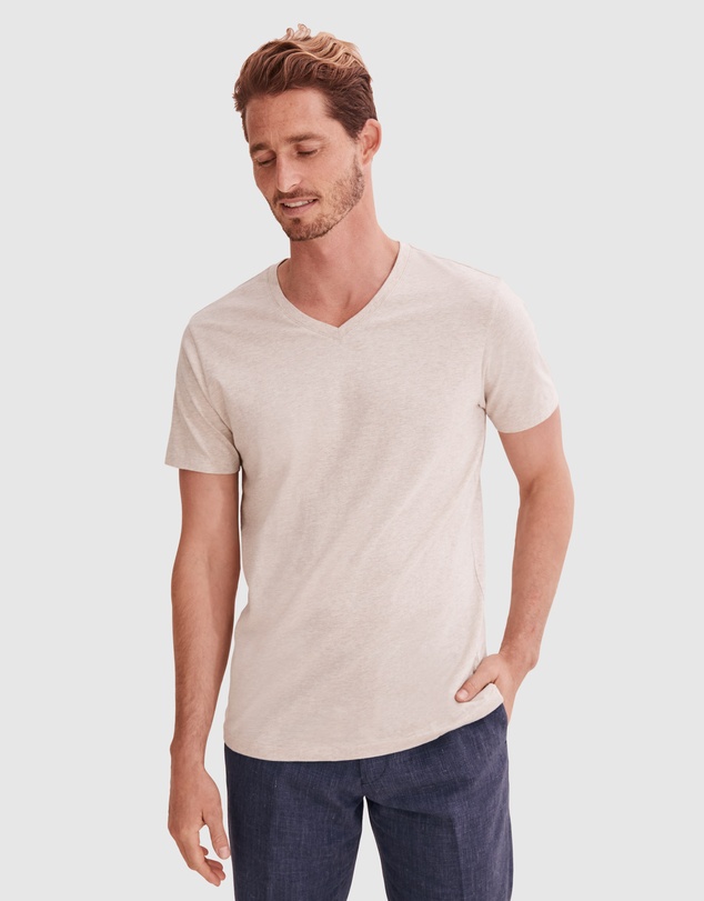 Country Road Pima V-neck T-Shirt