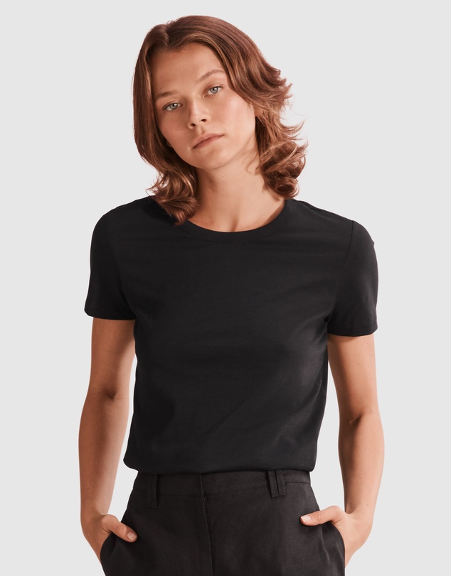 Country Road Short Sleeve Australian Cotton Slub T-Shirt