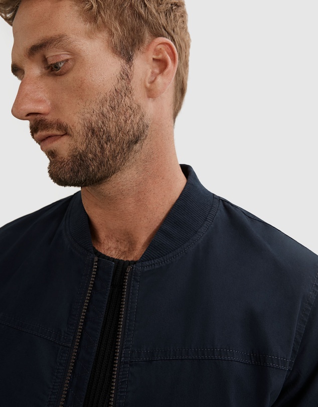 Country Road Washed Bomber Jacket
