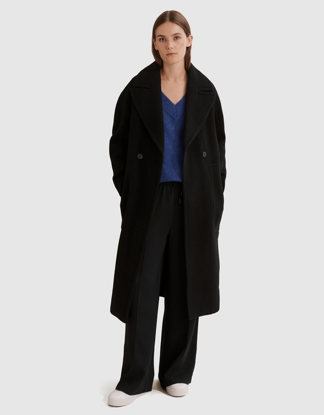 Country Road V-neck Fluffy Pullover