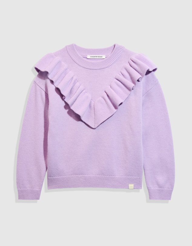 Country Road Frill Soft Knit