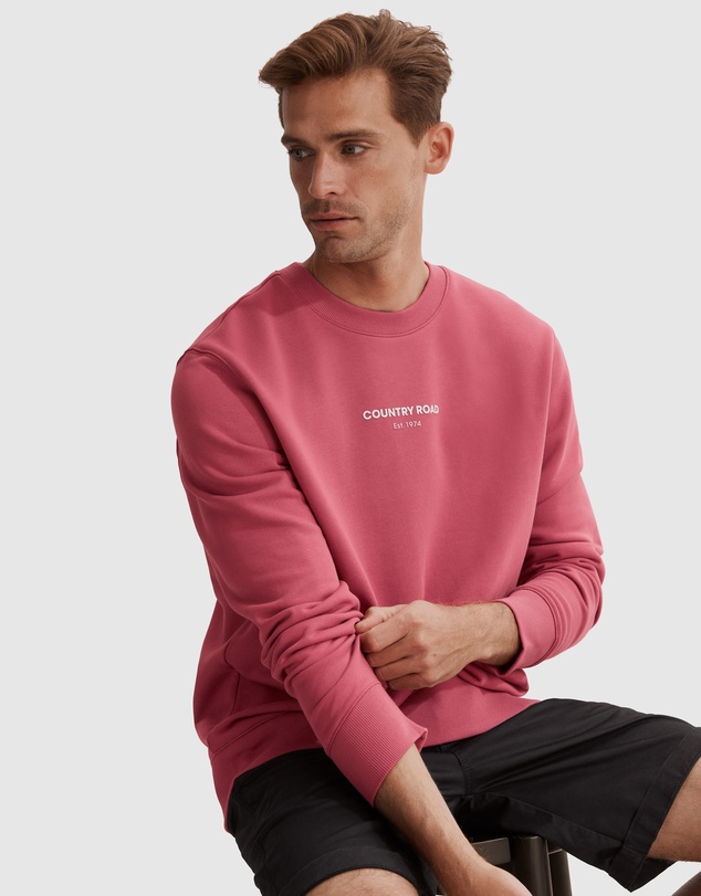 Country Road Australian Cotton Logo Sweat