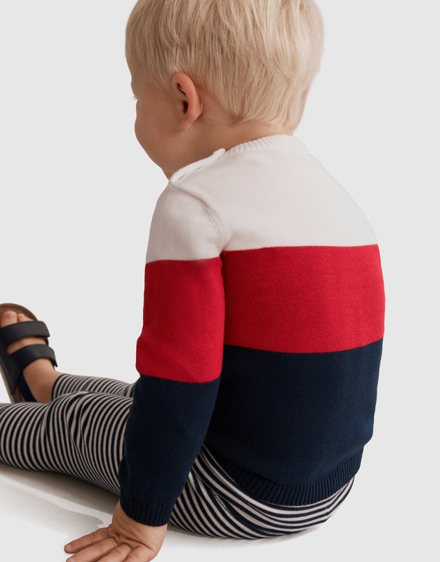 Country Road Anchor Stripe Knit