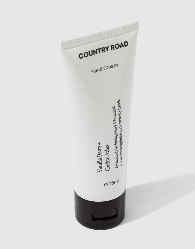 Country Road Vanilla Bean + Cedar Atlas Hand Cream 75ml