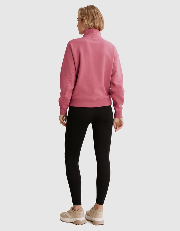 Country Road Australian Cotton Zip Collar Sweat