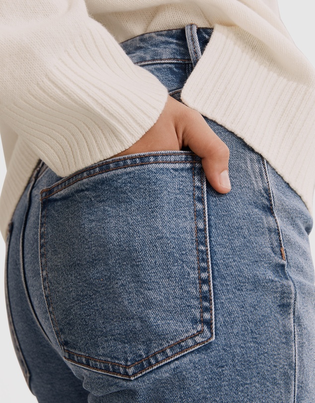 Country Road Australian Cotton High Rise Straight Jean