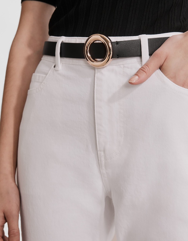 Country Road Solid Ring Belt