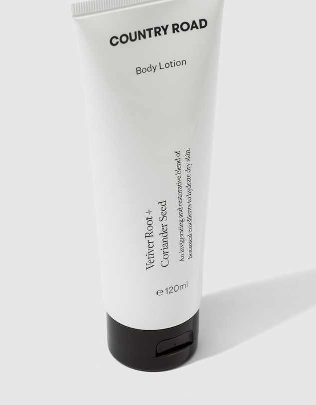 Country Road Vetiver Root + Coriander Seed Body Lotion 120ml