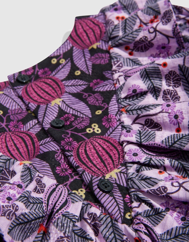 Country Road Berry Frill Dress