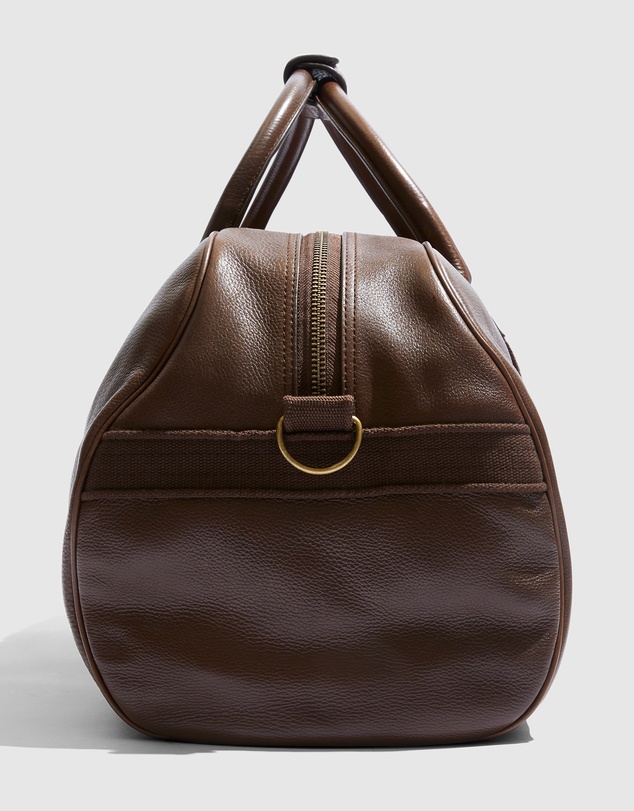 Country Road Leather Logo Tote