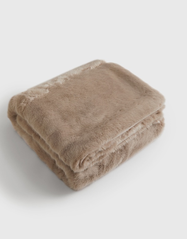 Country Road Loui Faux Fur Throw