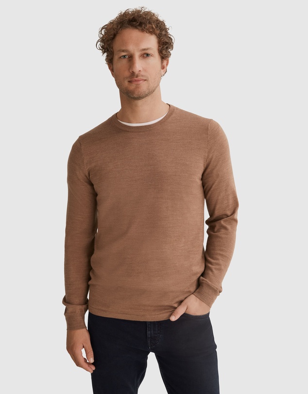 Country Road Verified Australian Merino Wool Crew Knit