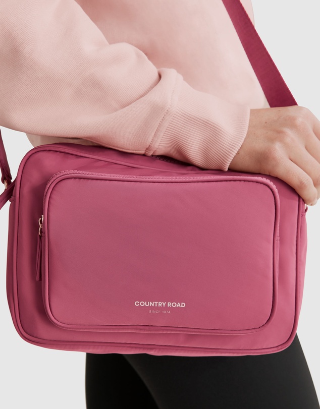 Country Road Recycled Polyester Soft Crossbody Bag