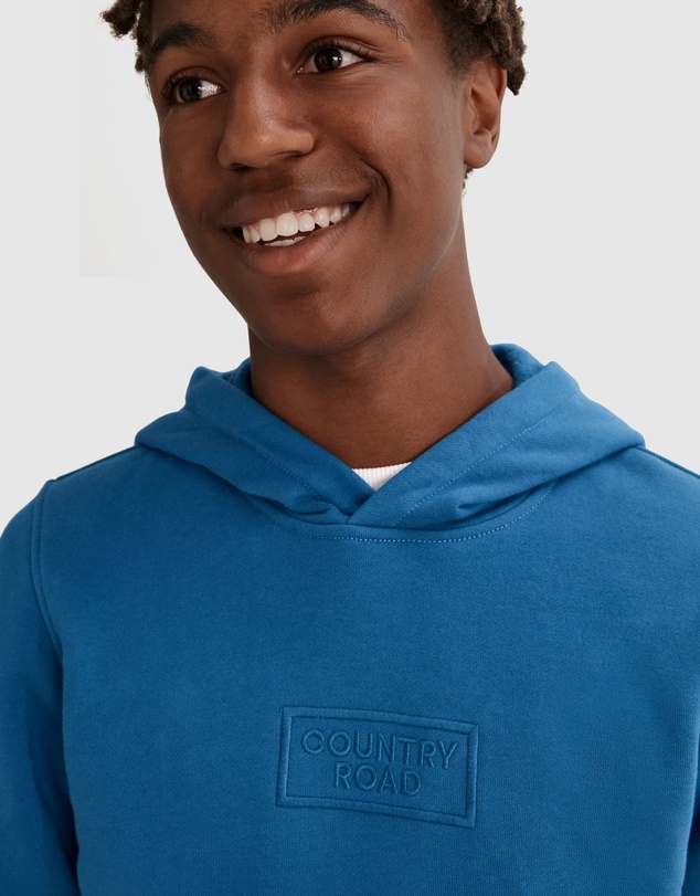 Country Road Teen Verified Australian Cotton Logo Hooded Sweat