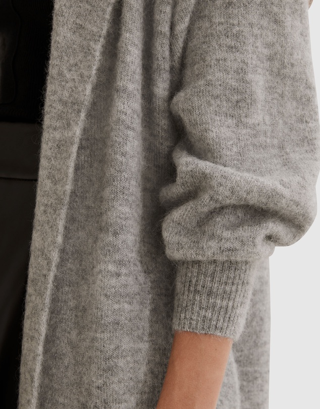 Country Road Longline Fluffy Cardigan