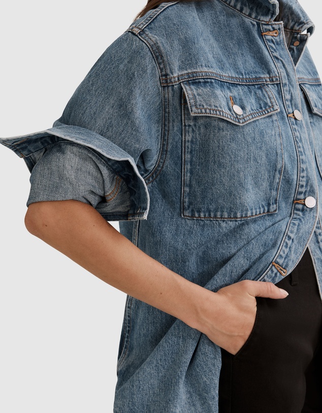 Country Road Australian Cotton Denim Shacket