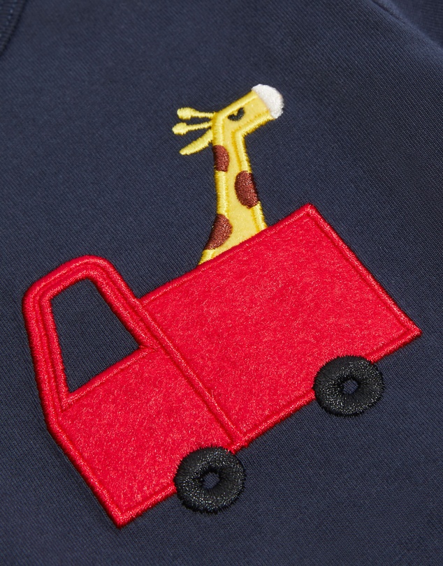 Country Road Australian Cotton Giraffe Pocket T-Shirt