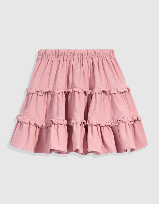 Country Road Tiered Cord Skirt