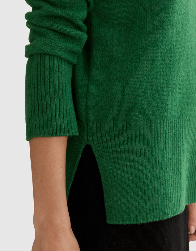 Country Road Australian Merino Wool Rib Detail Pullover