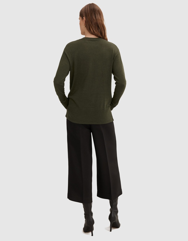 Country Road Verified Australian Merino Wool V-neck Knit