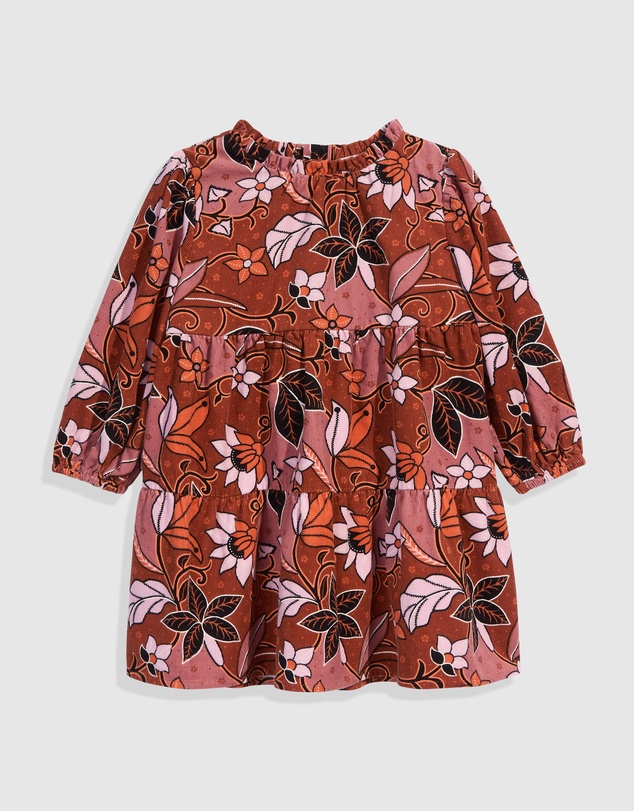 Country Road Autumn Floral Dress