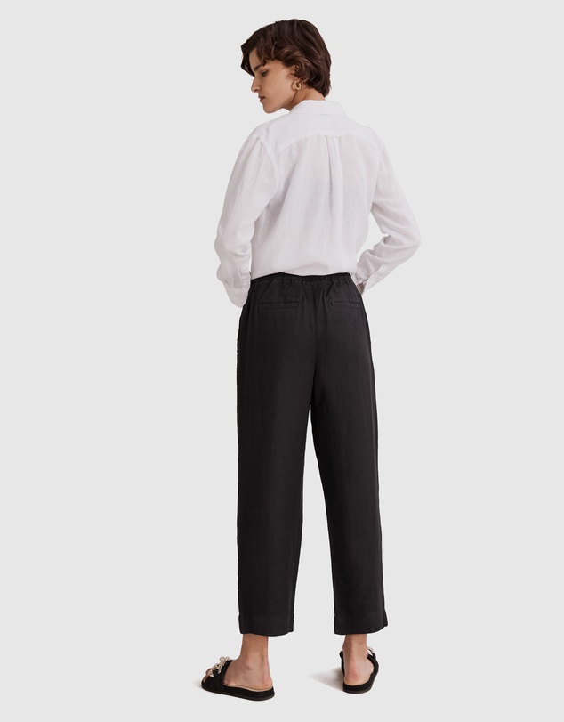 Country Road Organically Grown French Linen Pant