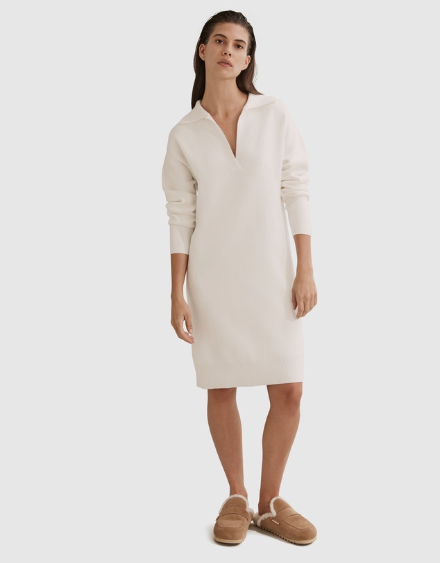 Country Road Collared Knit Dress