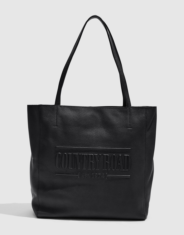 Country Road Heritage Leather Shopper