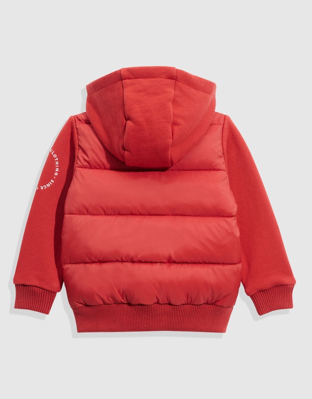 Country Road Puffer Sweat Jacket