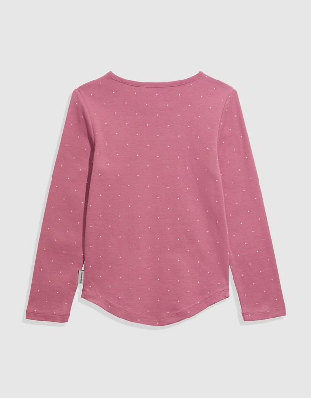 Country Road Organically Grown Cotton Pin Dot Rib T-Shirt