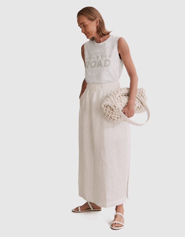 Country Road Verified Australian Cotton Modern Logo Tank