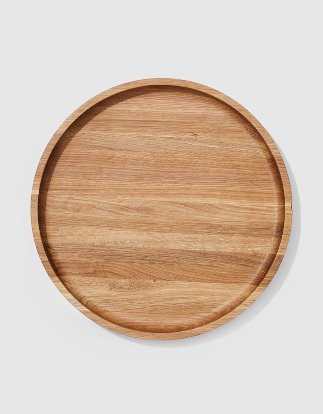 Country Road Theo Timber Shallow Bowl